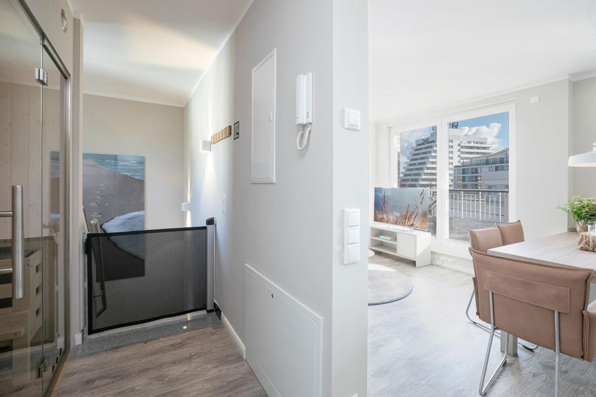 Апартаменты Wicheldorfstrasse 48A Penthouse Am Kurpark Грёмиц Экстерьер фото