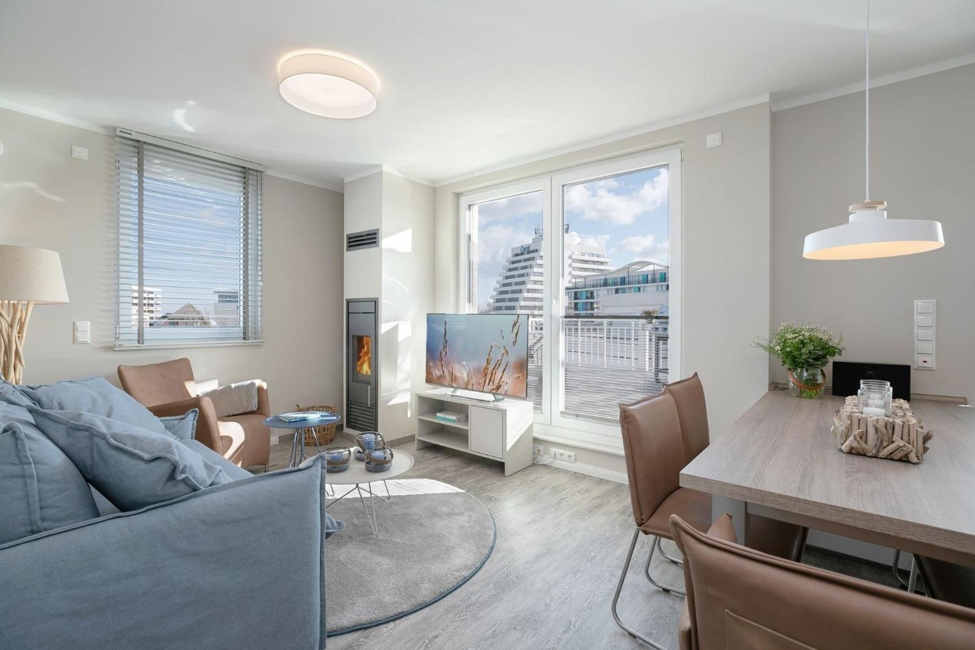 Апартаменты Wicheldorfstrasse 48A Penthouse Am Kurpark Грёмиц Экстерьер фото